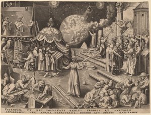 禁酒 作： Philip Galle after Pieter Bruegel the Elder