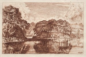 湖、1875。