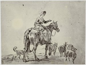 羊飼いのギルピン 作： Philip Henry Delamotte