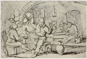 Hemskirk [Van Heemskerck?]、Boors Carousing 作： Philip Henry Delamotte