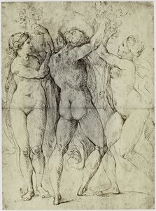 ラファエル、絵画のためのスケッチ 作： Philip Henry Delamotte