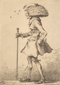 1790 年 5 月 1 日、ワーウィック レーンより、1790 年 5 月 1 日。 作： Philip James de Loutherbourg