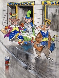 町のネズミと田舎のネズミ 作： フィリップ・メンドーサ