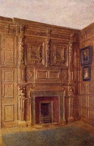 煙突の部分とルームの一部、No 4 Coleman Street、1892年