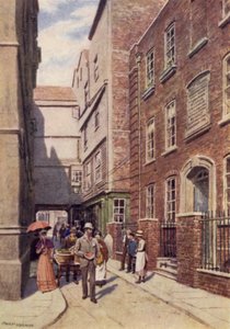 グレートセントヘレンズからのビショップスゲートへの入り口、1890 作： Philip Norman