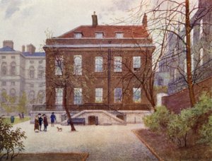 ガーデンオブノー10ダウニングストリート、1888 作： Philip Norman