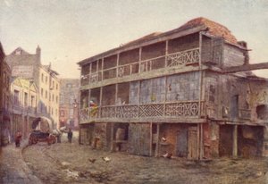 ラストオブキングスヘッドイン、サザーク、1884 作： Philip Norman