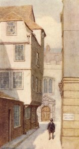 No 10 Great St Helens、and the Entrance of St Helens Church、1893 作： Philip Norman
