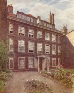 No 10 Nevills Court、Fetter Lane、1891