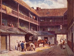 ホワイトハートイン、サザーク、1884