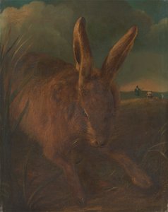うさぎの散歩 作： Philip Reinagle