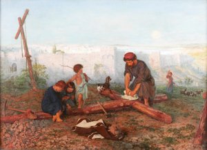 彼らが彼を十字架にかけた場所、1862 作： Philip Richard Morris