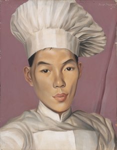 中国のシェフ (Hing の肖像) 作： Philip Steegman