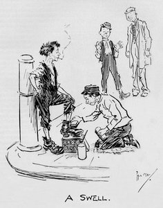 スウェル、c1896、1897 作： Philip William May