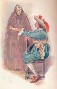 占い師、1903、1903 作： Philip William May