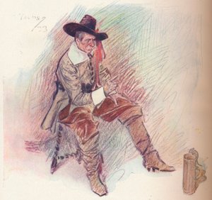 侵入者、c1899、1903 作： Philip William May