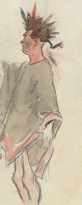 野生のインディアン 作： Philip William May