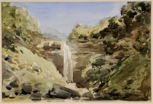 (紙に水彩）。) 作： Philip Wilson Steer