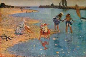 子供を漕ぐ、1891 1930 作： Philip Wilson Steer