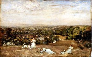 子供たちの遊び、Ludlow Walks 作： Philip Wilson Steer