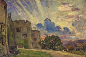 チャーク城（油彩・キャンバス） 作： Philip Wilson Steer