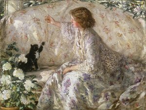 アジサイ、1901 作： Philip Wilson Steer