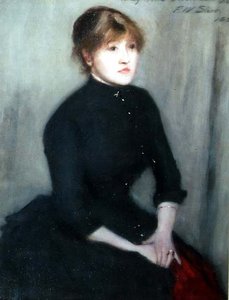 ミス・ジャネット・ジョー 作： Philip Wilson Steer