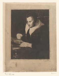 老婦人を読む ヴィエイユ・ファム・リサン（原題） 作： Philip Zilcken (signed by artist)