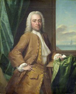 アイザック・パーカー (1702-55)、ミデルバーグの商人 作： Philip van Dijk