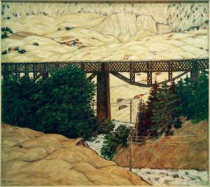橋、（高架橋） 作： Philipp Bauknecht
