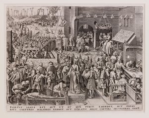 正義、c。 1560年。 作： Philipp Galle