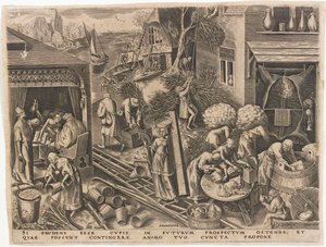 7つの美徳、1559年からのプルデンシアプルーデンス。