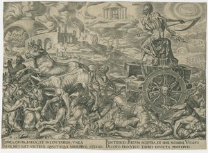死の勝利、c。 1565年。 作： Philipp Galle