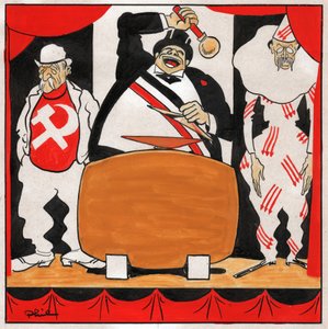 レオン・ブラム。 1930～1936年（版画） 作： Philippe (1905 1940) Larquier