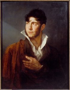 フィリップ・オーギュスト・アンヌカン（1762-1833）の自画像 19世紀 Caen, Musee des Beaux Arts
