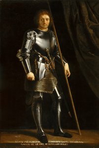 フォワのガストン、ヌムール公ジョルジョーネの戦士聖人 作： Philippe de Champaigne