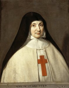 アンジェリック アルノーの肖像 1591-1661 年、ポート ロワイヤル修道院の修道院長