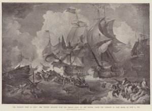 6月1日の栄光、1794年6月1日、イギリス軍が伯爵ハウの指揮下でフランス艦隊に勝利した