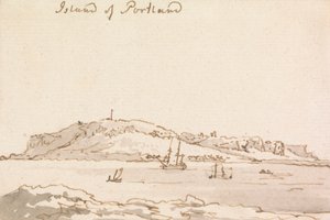 ポートランド島 作： Philippe Jacques de Loutherbourg
