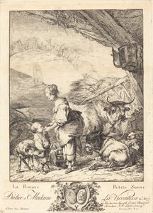 いい妹 作： Philippe Jacques de Loutherbourg II