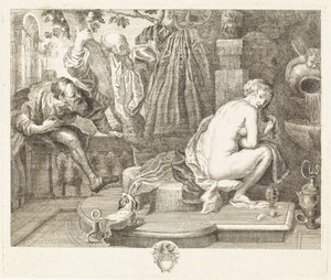 スザンナと長老たち 作： Philippe Lambert Joseph Spruyt
