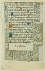 『Book of Hours』より「処女の死」 作： Philippe Pigouchet