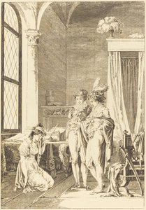 モナリザ：許し 作： Philippe Triere after Jean Baptiste Mallet