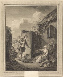 リソンは寝ていた 作： Philippe Triere after Sigmund Freudenberger