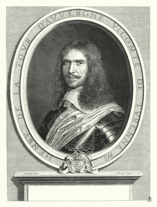 アンリ・ド・ラ・トゥール・ドーヴェルニュ、ヴィクソム・ド・テュレンヌ、フランスの将軍（彫刻 作： Philippe de (after) Champaigne
