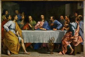 最後の晩餐... 作： フィリップ・ド・シャンペーン