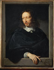 男性のポートレート... 作： フィリップ・ド・シャンペーン