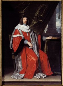 ジャン・アントワーヌ・ド・メスメの全身像 作： Philippe de Champaigne