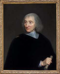 ジャンセニストの作家、ベルナール・アルノー・ダンディリー（1589-1674）の肖像。油彩・キャンバス 作： Philippe de Champaigne
