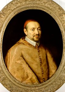 ベルーユ枢機卿（1575-1629）の肖像 作： Philippe de Champaigne